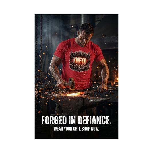 "Forged In Defiance" - Wall Art