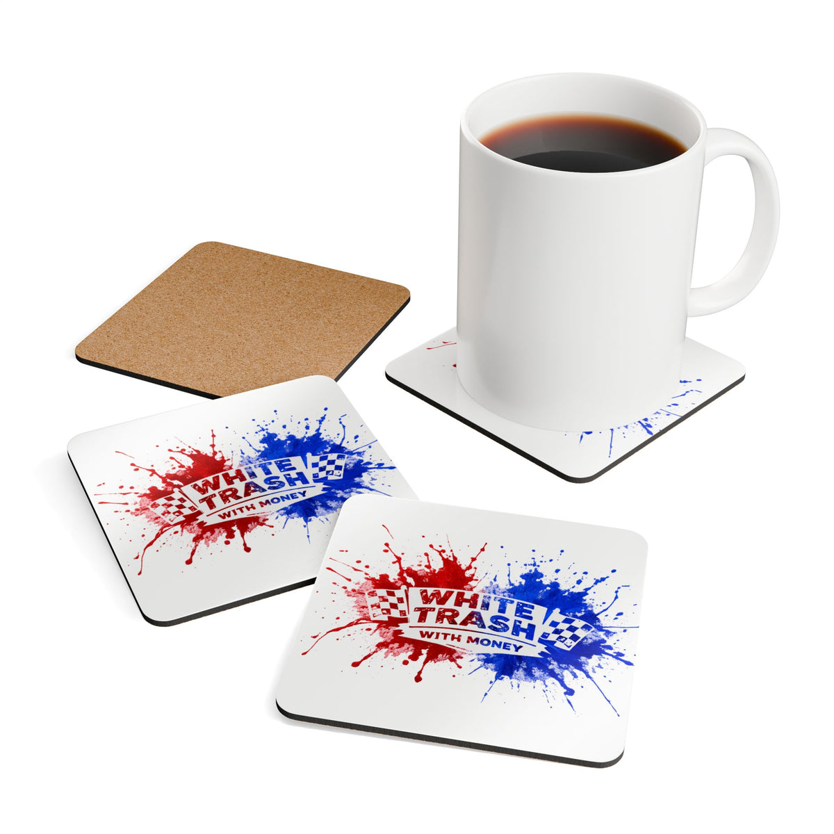 White Trash With Money - Coaster Set