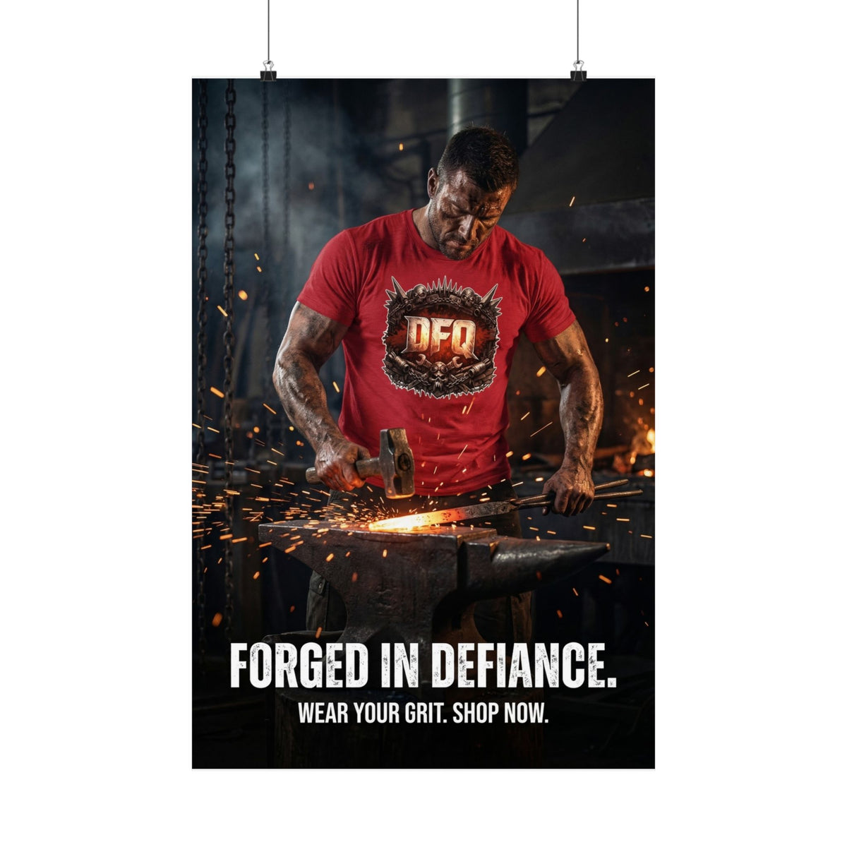 "Forged In Defiance" - Wall Art