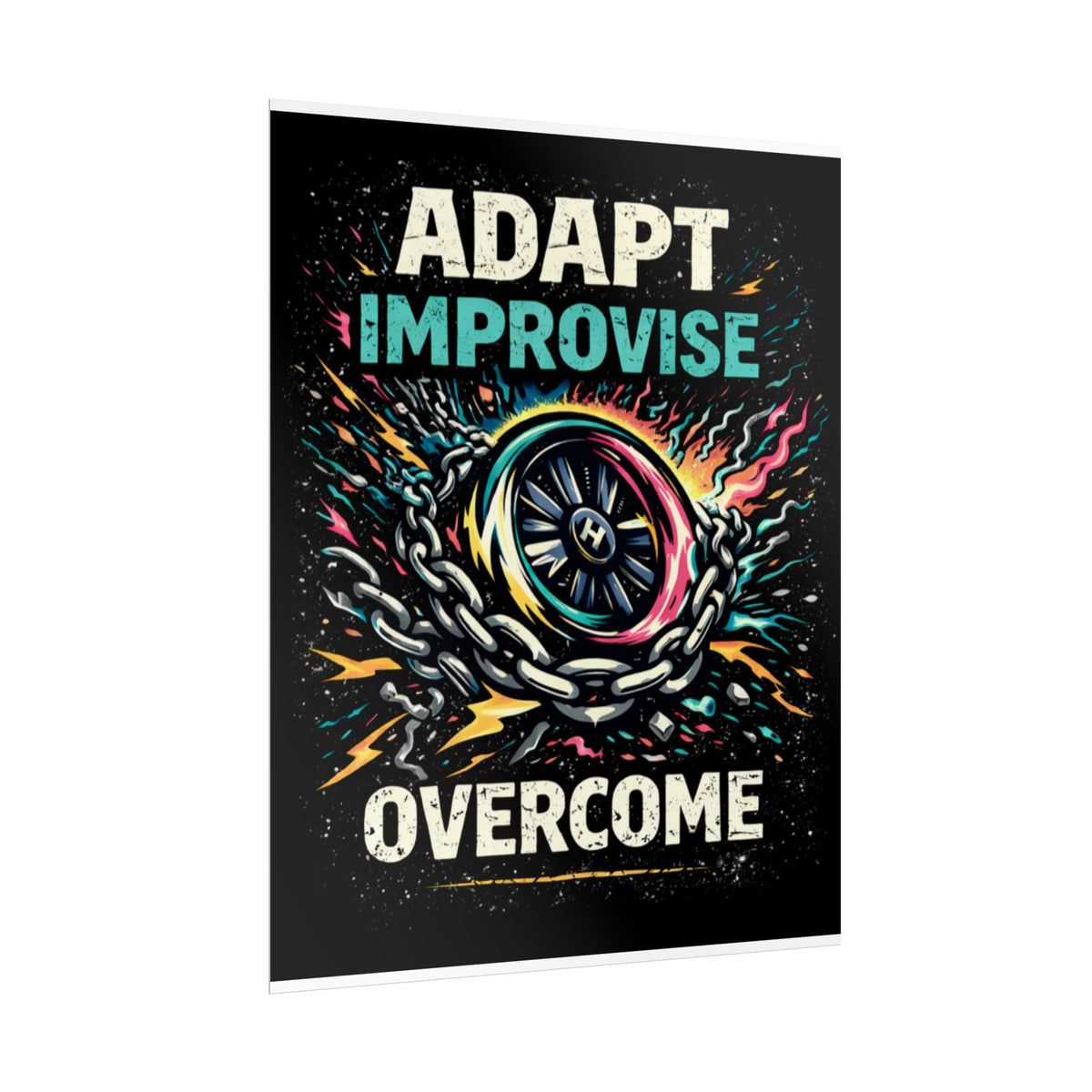 "Adapt Improvise Overcome" - Wall Art