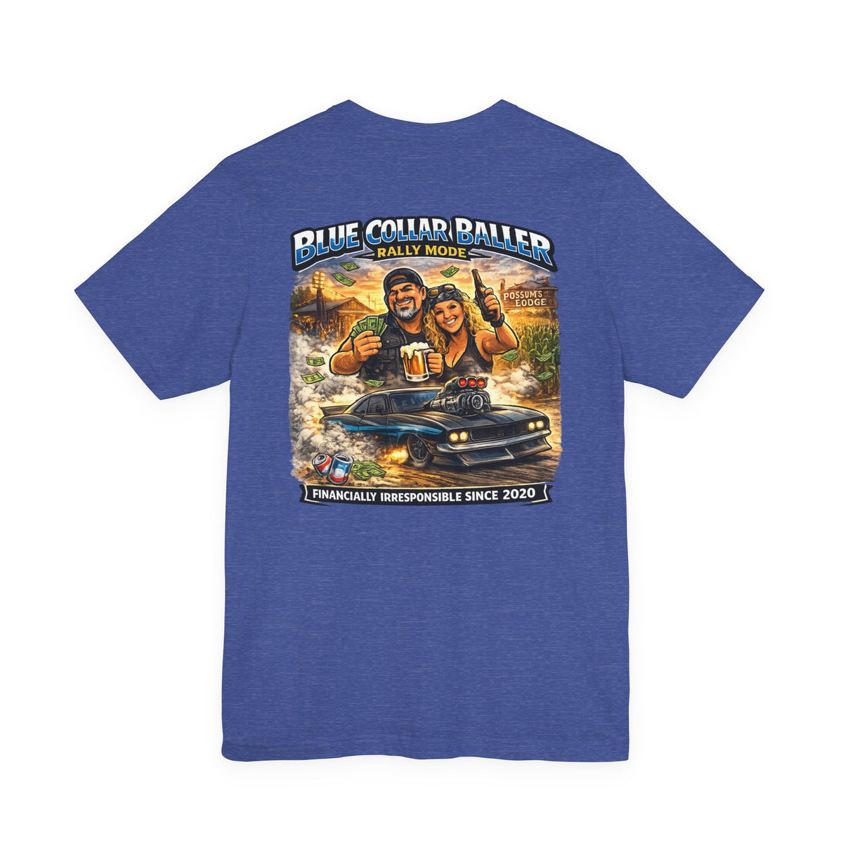 Blue Collar Baller - Rally Mode Tee