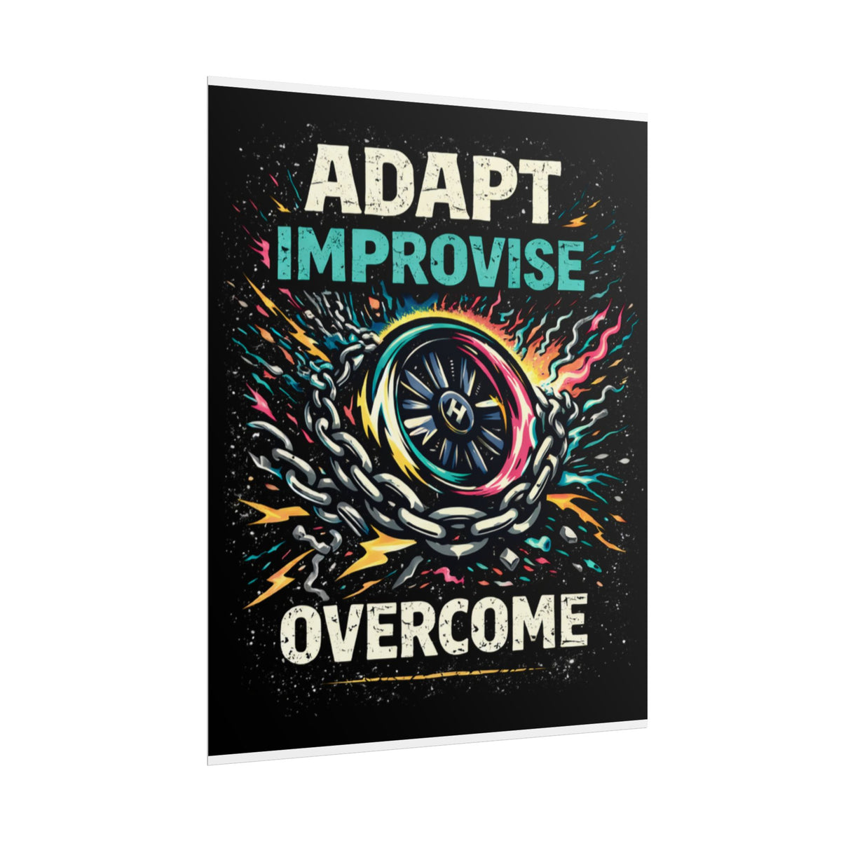 "Adapt Improvise Overcome" - Wall Art