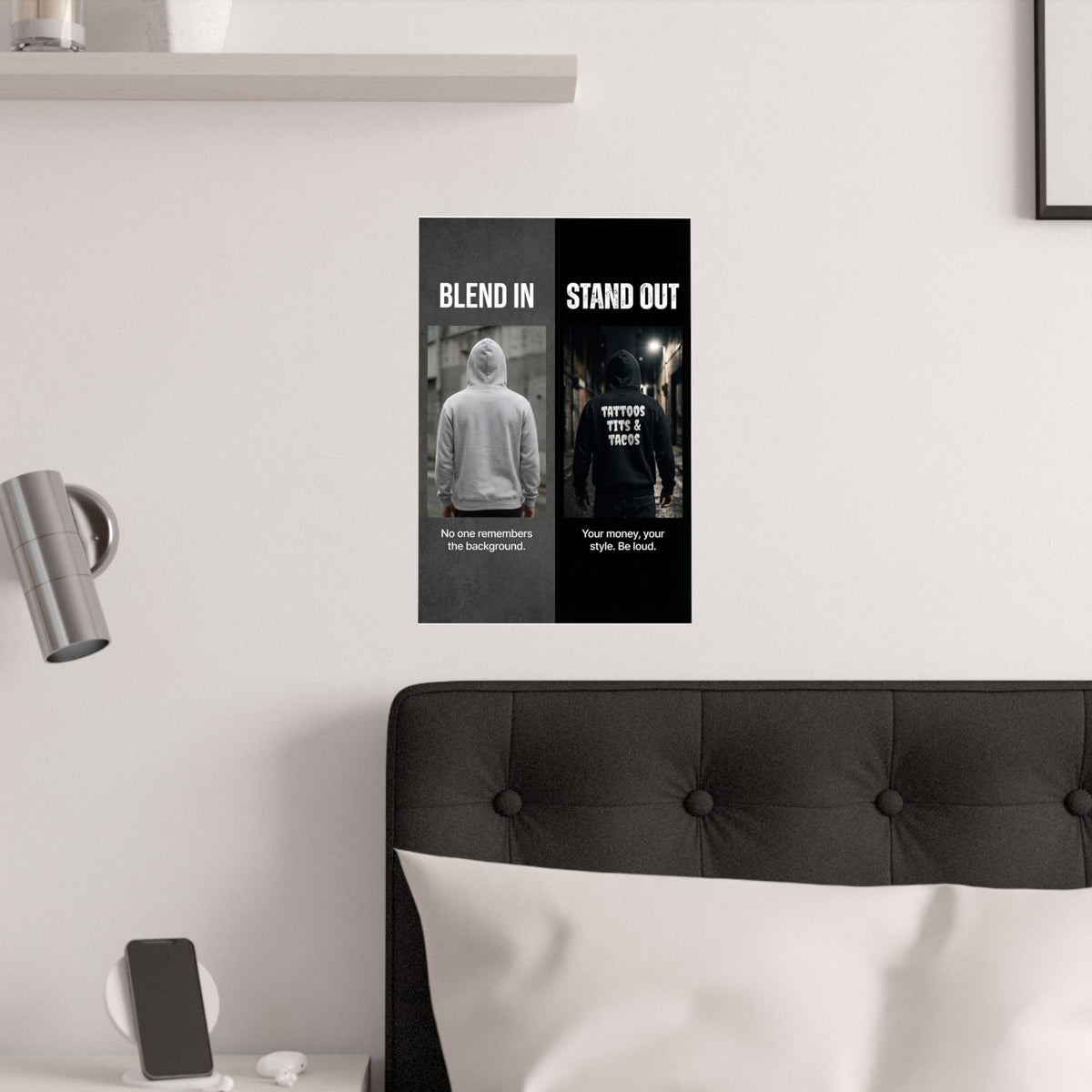 "Blend In / Stand Out"  Wall Art