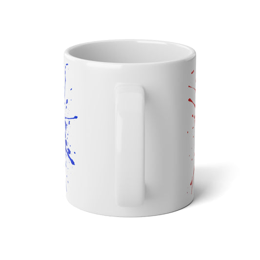 White Trash With Money - Splatter 20 oz Jumbo Mug