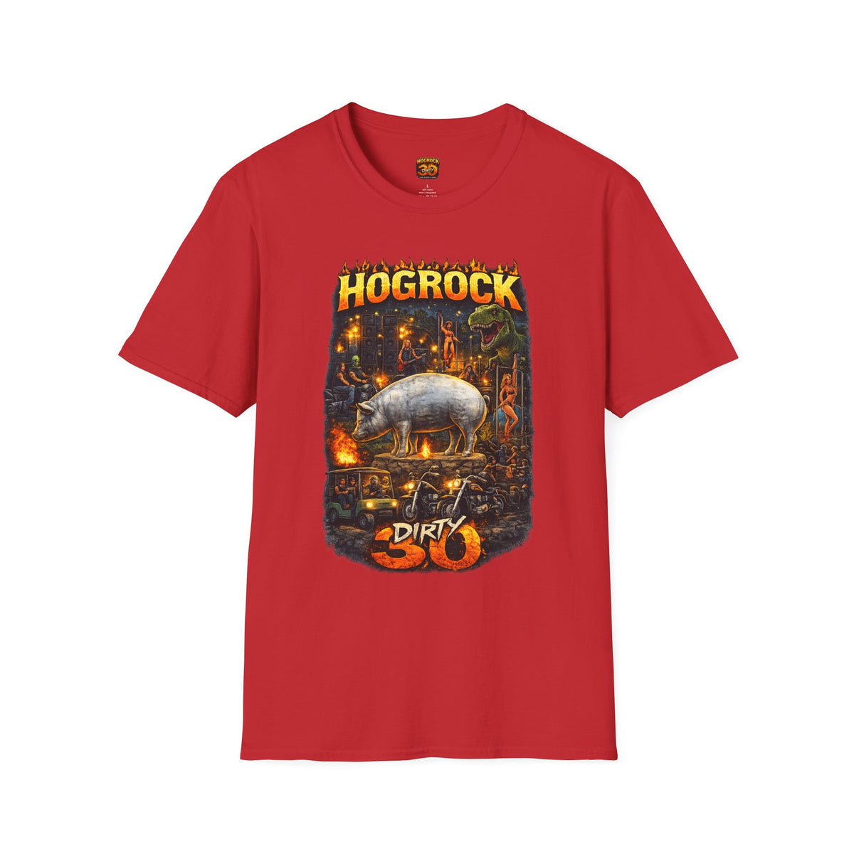 Hogrock 'Dirty 30' Graphic T-Shirt