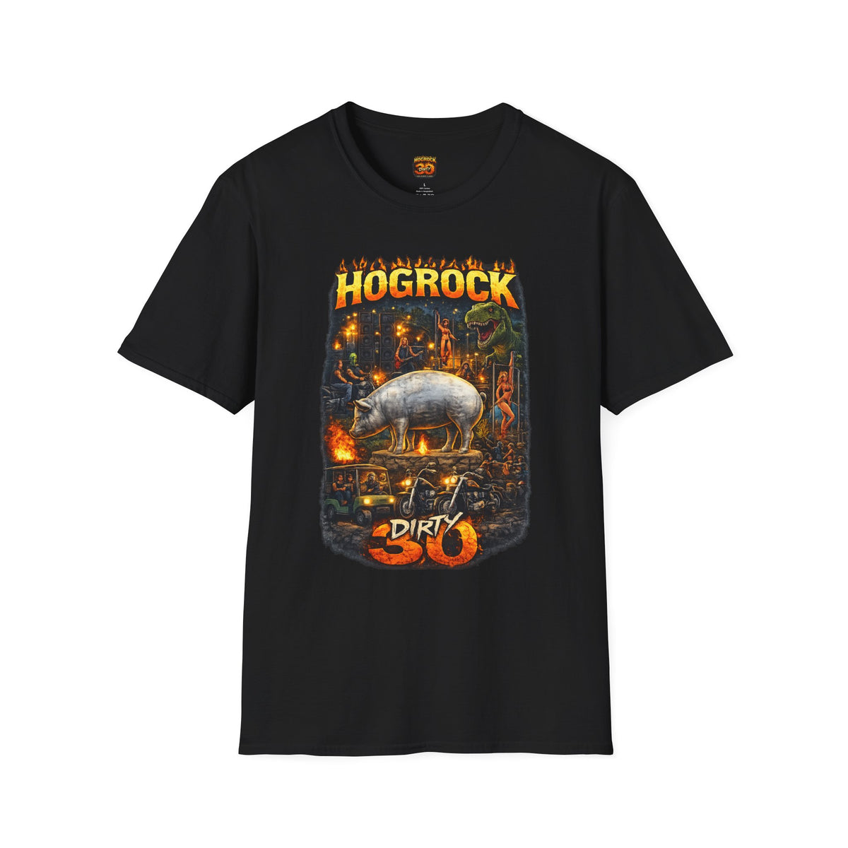 Hogrock 'Dirty 30' Graphic T-Shirt