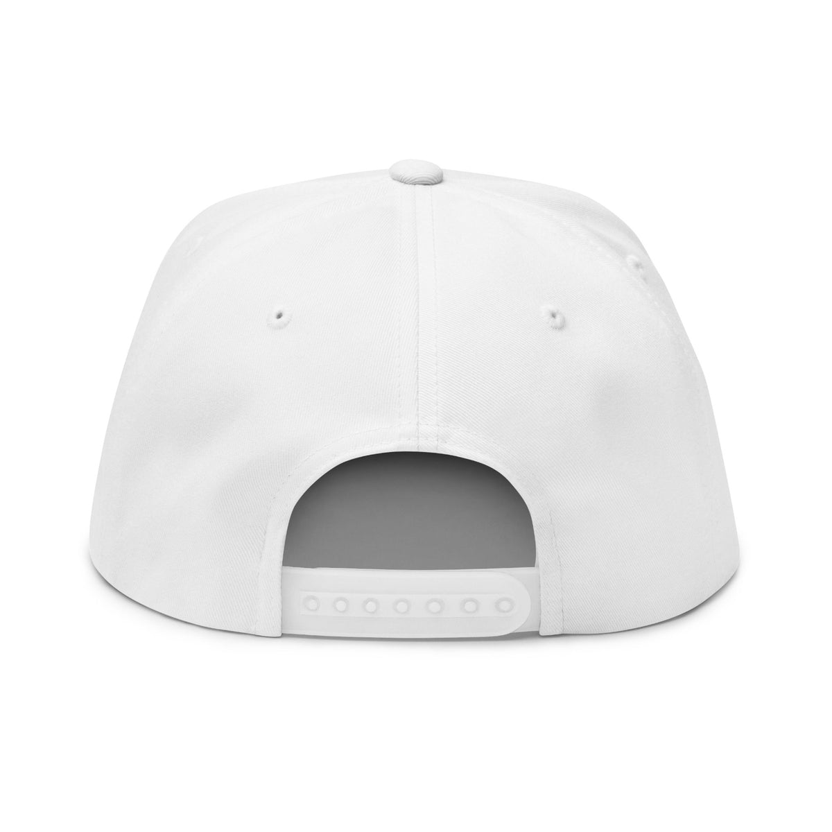 White Trash With Money - WT | WM Embroidered Flat Bill Cap