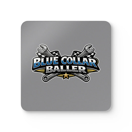 Blue Collar Baller - 4 pc Coaster Set