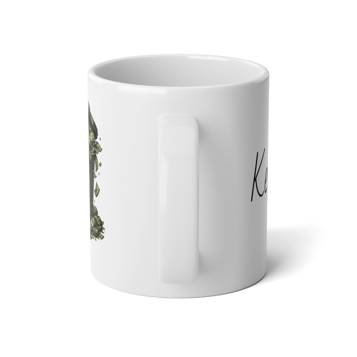 20oz Jumbo Mug — "Keep It Trashy!"  Coffee Cup