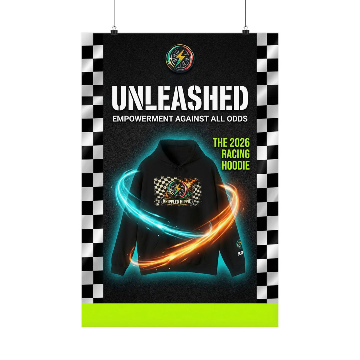 Unleashed 'Empowerment Against All Odds' - Wall Art