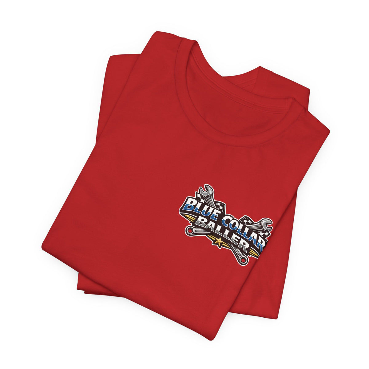 Blue Collar Baller - Motorcycle Tee