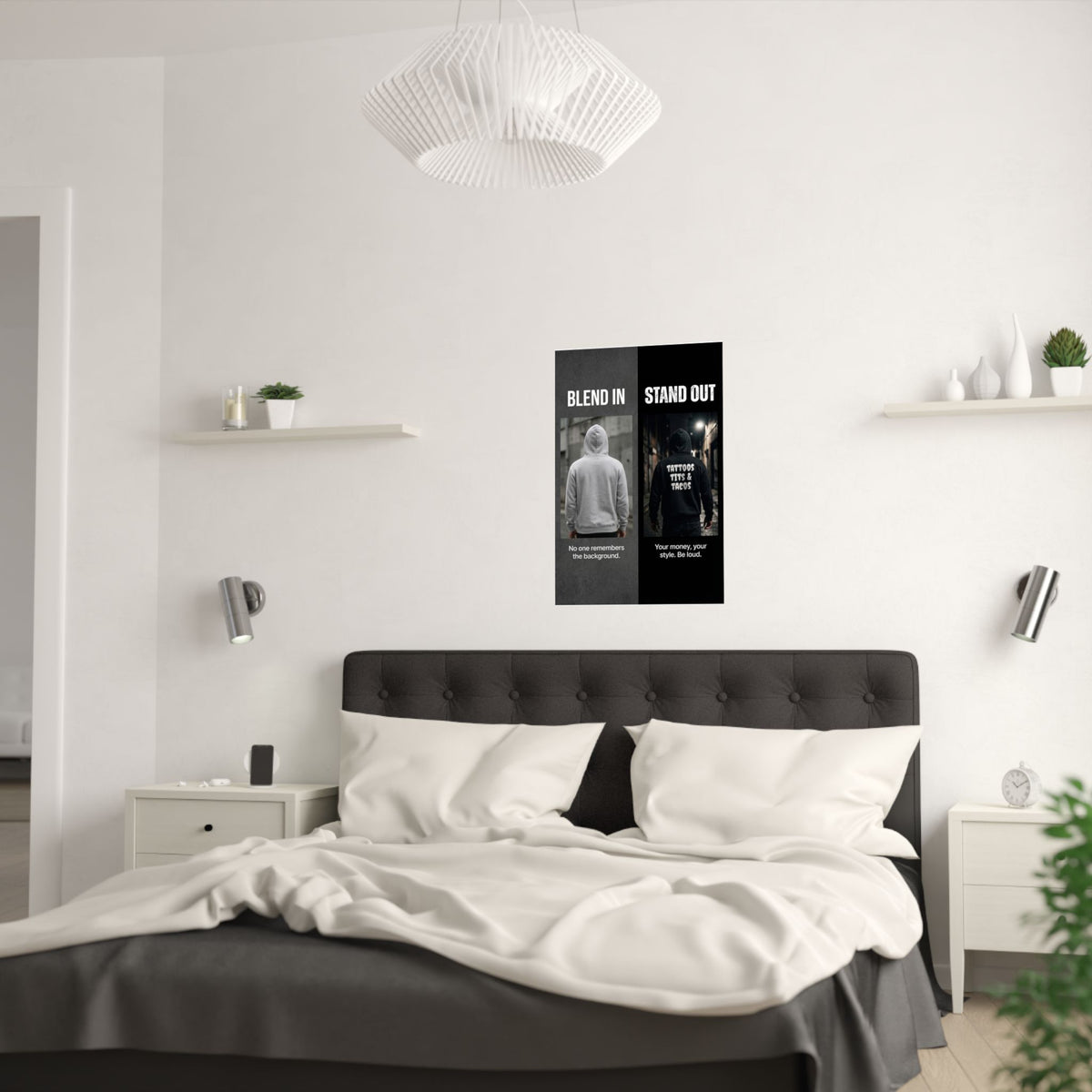 "Blend In / Stand Out"  Wall Art