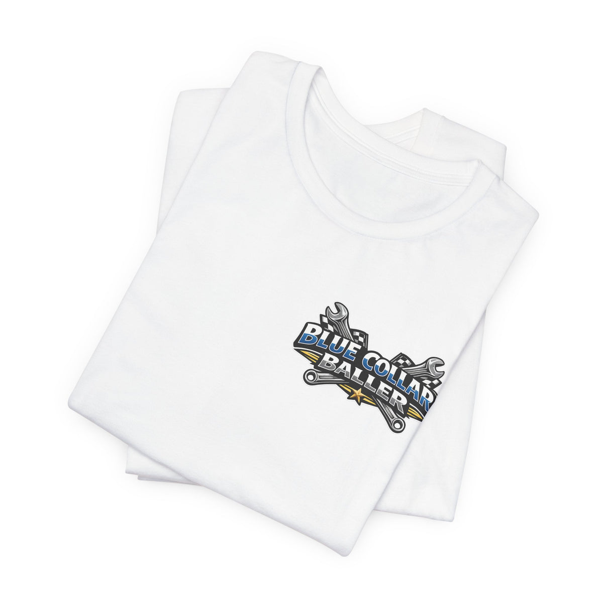 Blue Collar Baller - Motorcycle Tee