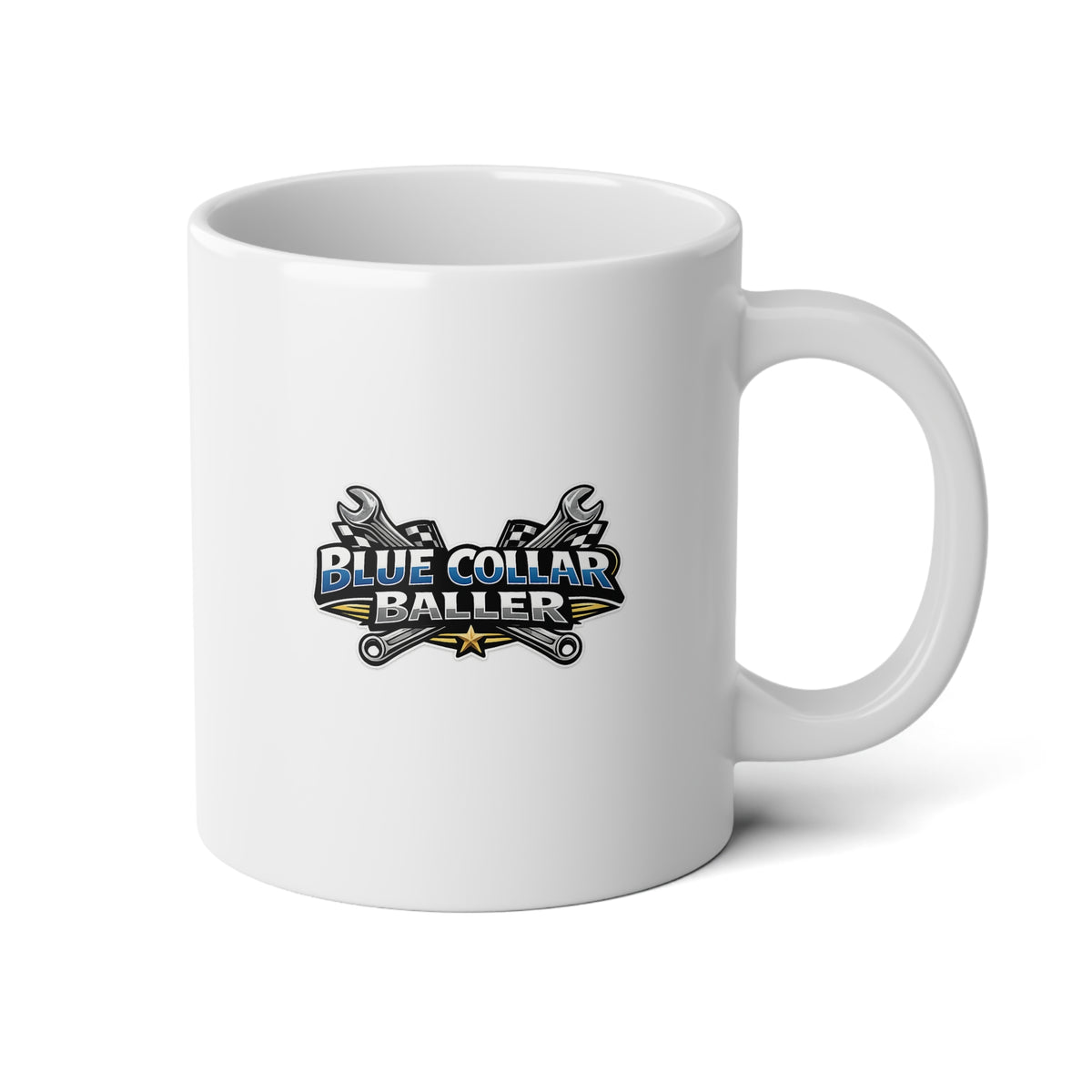 Blue Collar Baller - 20 oz Jumbo Mug