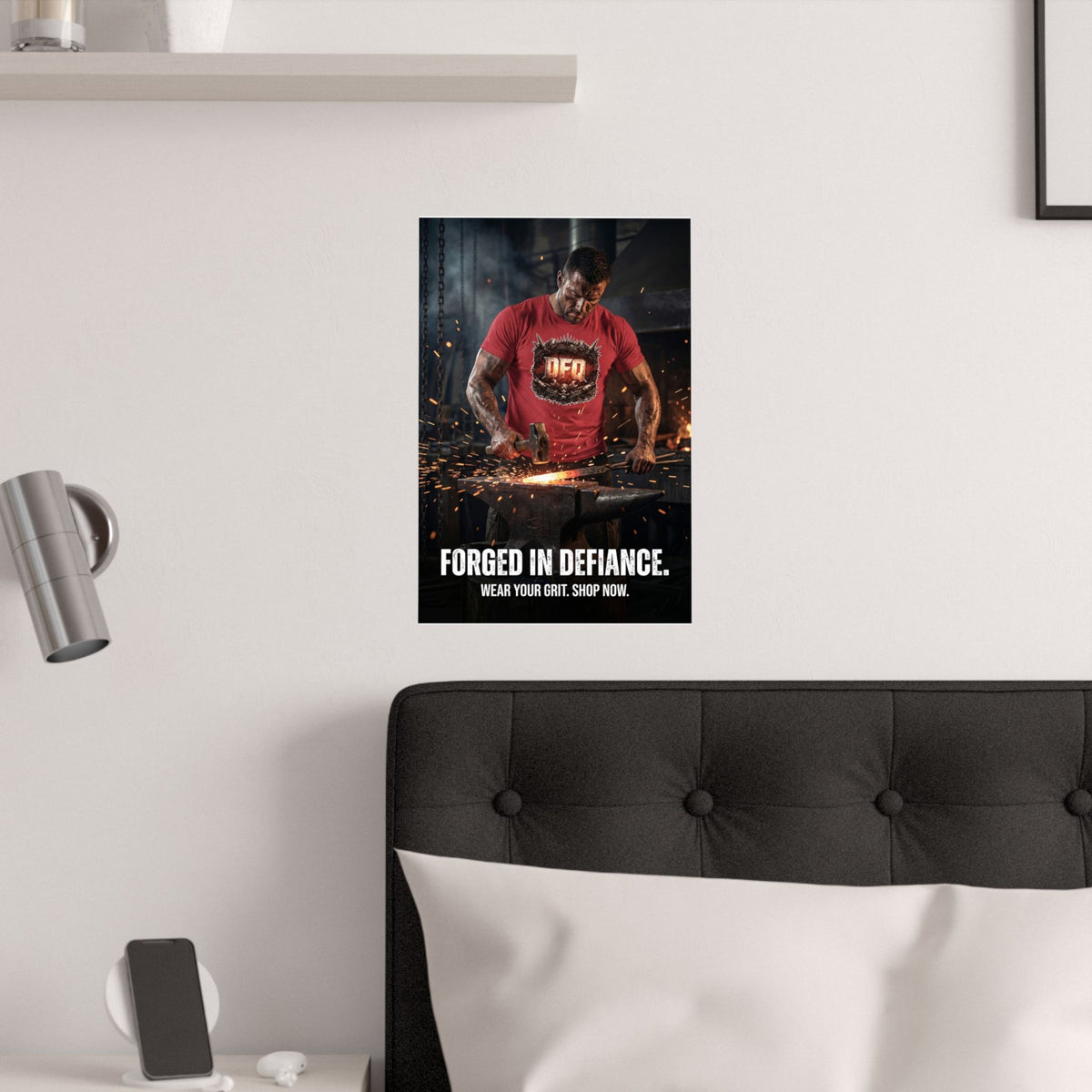 "Forged In Defiance" - Wall Art