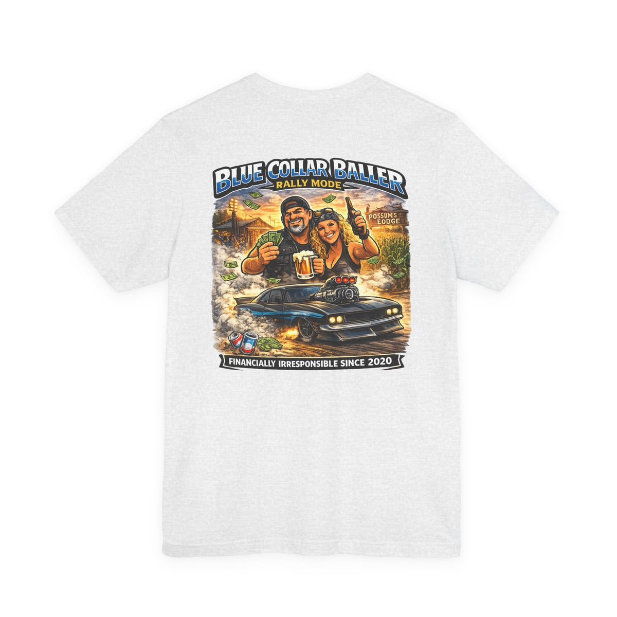 Blue Collar Baller - Rally Mode Tee