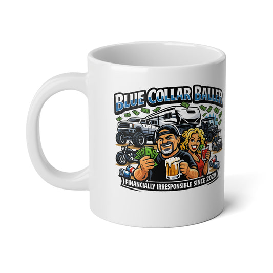 Blue Collar Baller - 20 oz Jumbo Mug