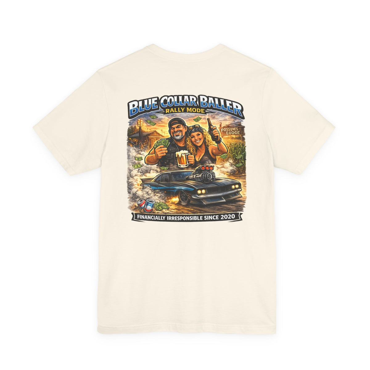 Blue Collar Baller - Rally Mode Tee