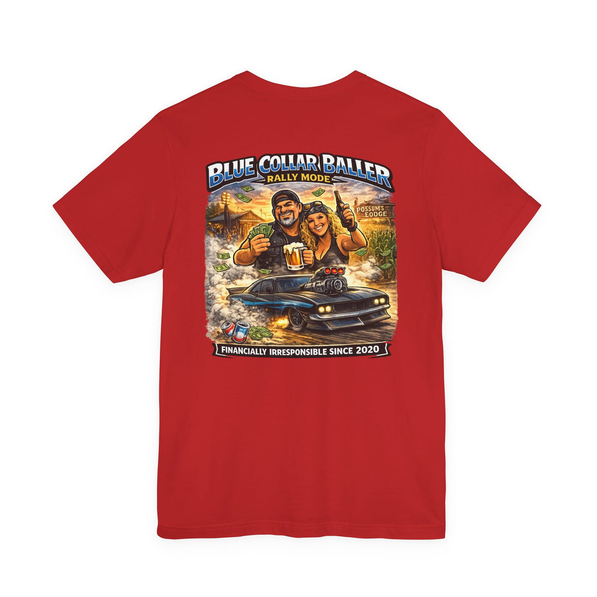 Blue Collar Baller - Rally Mode Tee