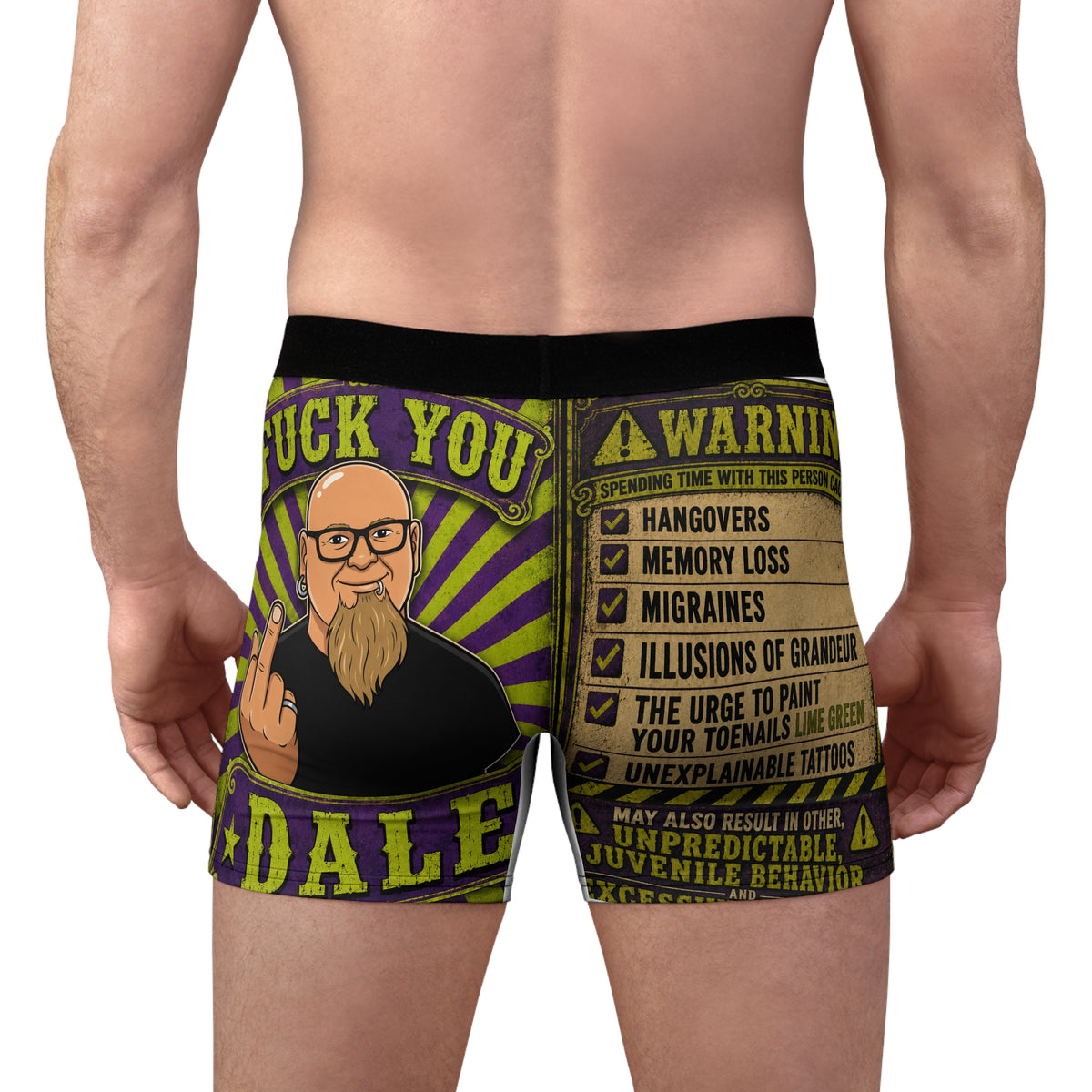 Events — 'Fuck You Dale' Graphic Novelty Underwear
