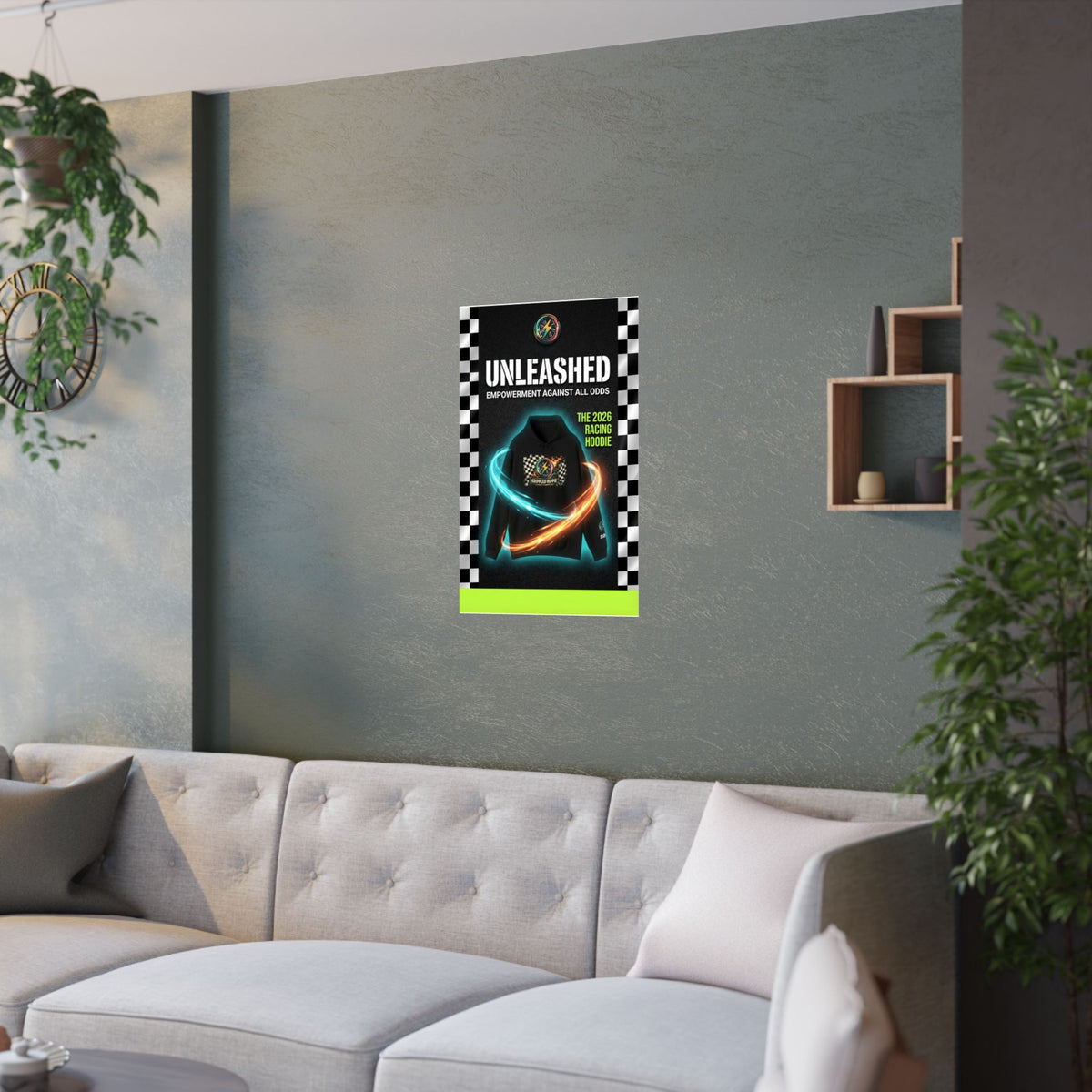 Unleashed 'Empowerment Against All Odds' - Wall Art