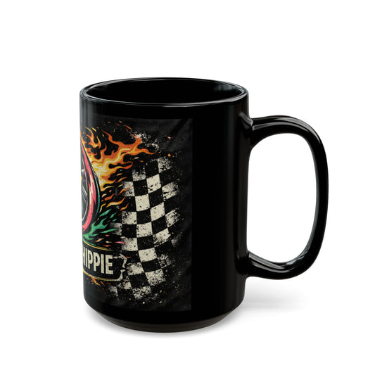 KH - Lightning Logo Black Mug — 15oz