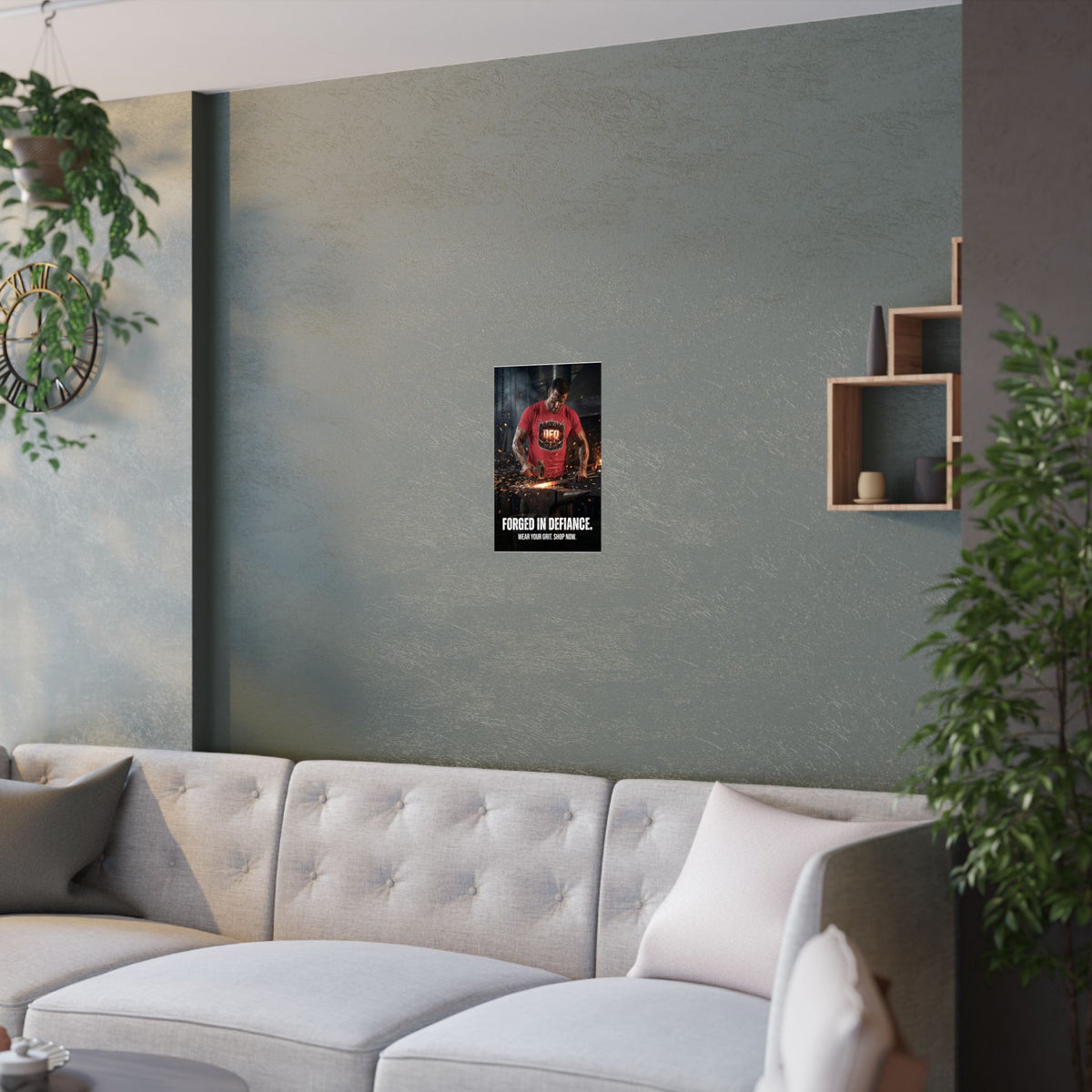"Forged In Defiance" - Wall Art