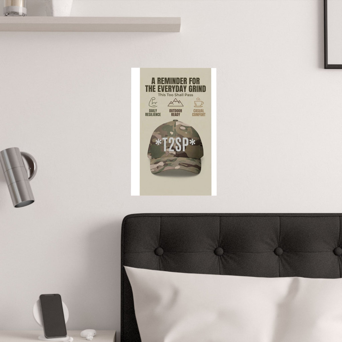"A Reminder for the Everyday Grind" -  Wall Art