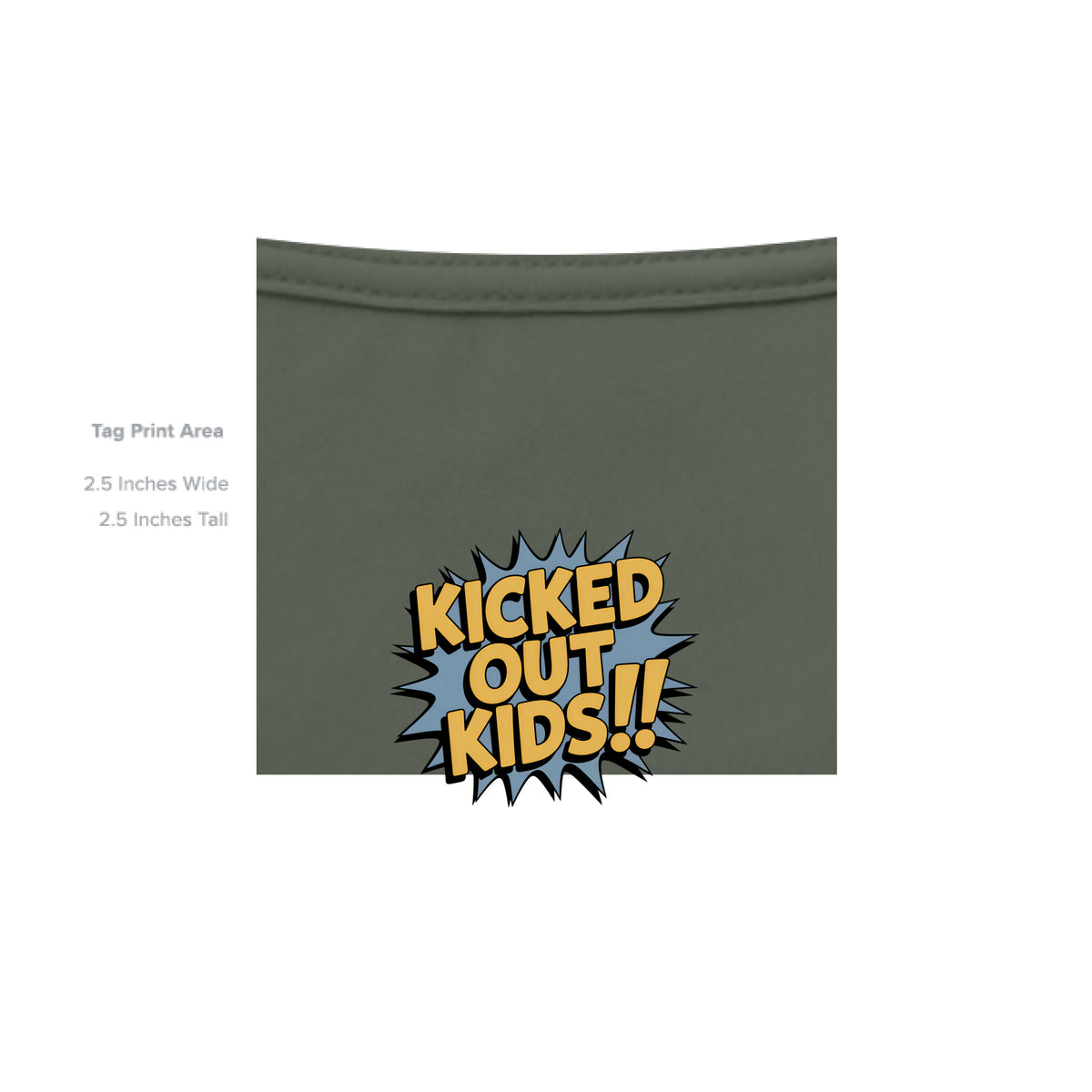 MILITARY GREEN - INSIDE_TAG_LINE